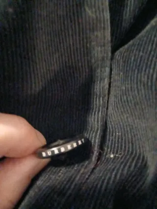 Chaqueta Burberry Hombre Negra