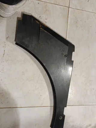 Chapa trasera Vespino AL/NLX Negra