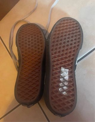 Vans Scarpe Nero Argento