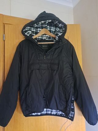 Chaqueta impermeable hombre forrada