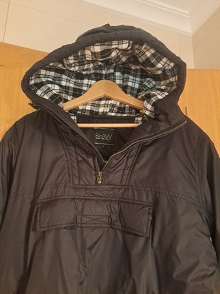 Chaqueta impermeable hombre forrada