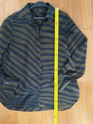 Camisa Massimo Dutti Seda y Algodón TXS