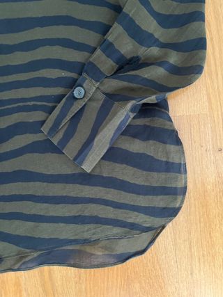 Camisa Massimo Dutti Seda y Algodón TXS