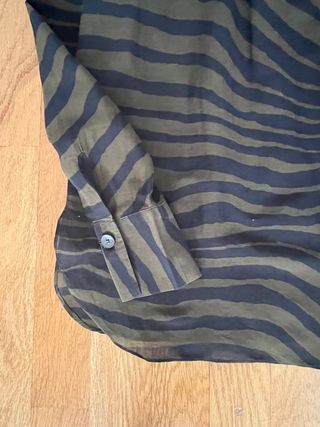 Camisa Massimo Dutti Seda y Algodón TXS