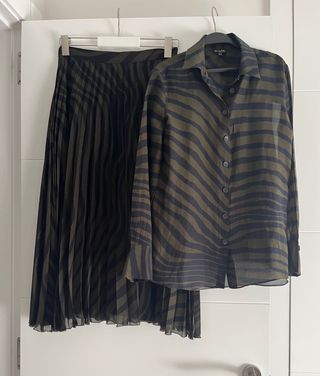 Camisa Massimo Dutti Seda y Algodón TXS
