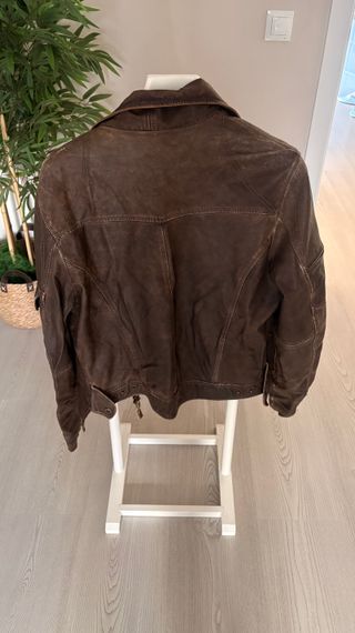 Cazadora Piel Hombre Talla M