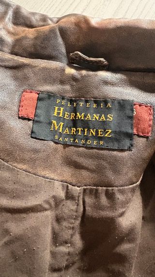 Cazadora Piel Hombre Talla M