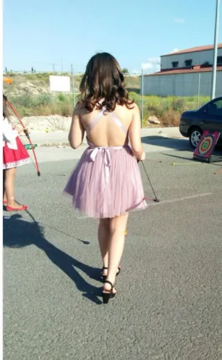 Vestido ASOS rosa talla única