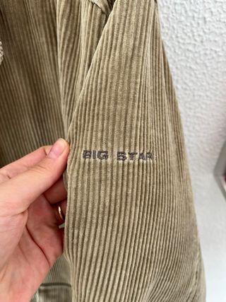 Chaqueta Big Star Hombre Talla L Corduroy