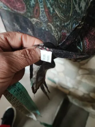 Sciarpa donna invernale fantasia paisley