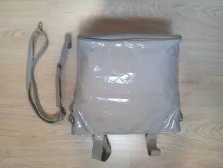 Bolso Mayoral Beige Charol Lazos