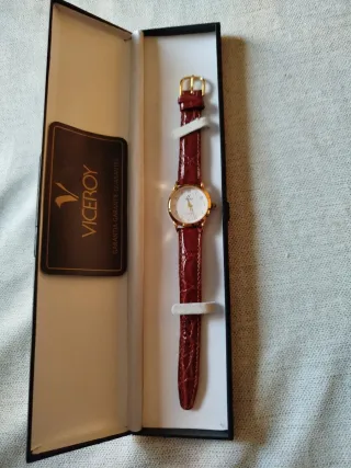 Reloj Viceroy Dorado y Rojo