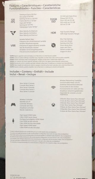 Xbox Series S 512GB SSD Nueva Sin Abrir