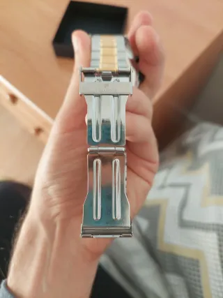 Reloj Casanova Hombre Plata y Dorado