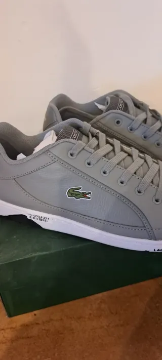 Zapatillas Lacoste Grises Talla 42 Nuevas