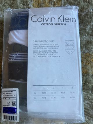 Pack 3 slips Calvin Klein Edición Limitada