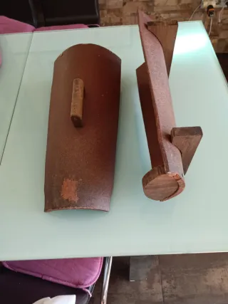 Teja para servir calsots artesana