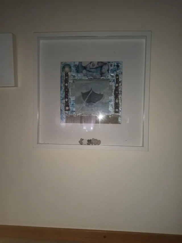 Cuadro marinero con piedras