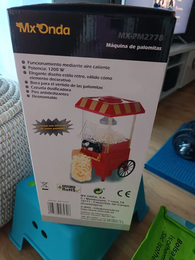 Máquina de palomitas MX-PM2778