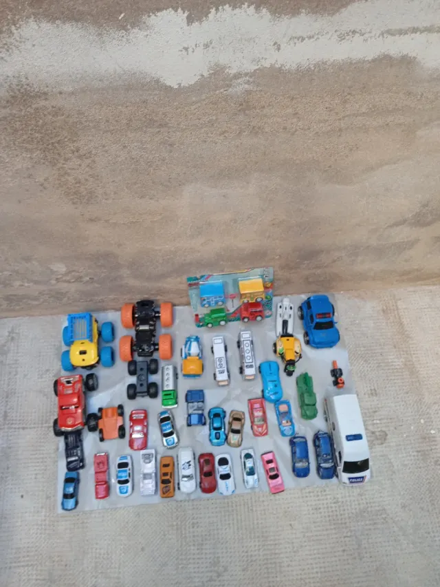 Lote Coches Plástico Juguete