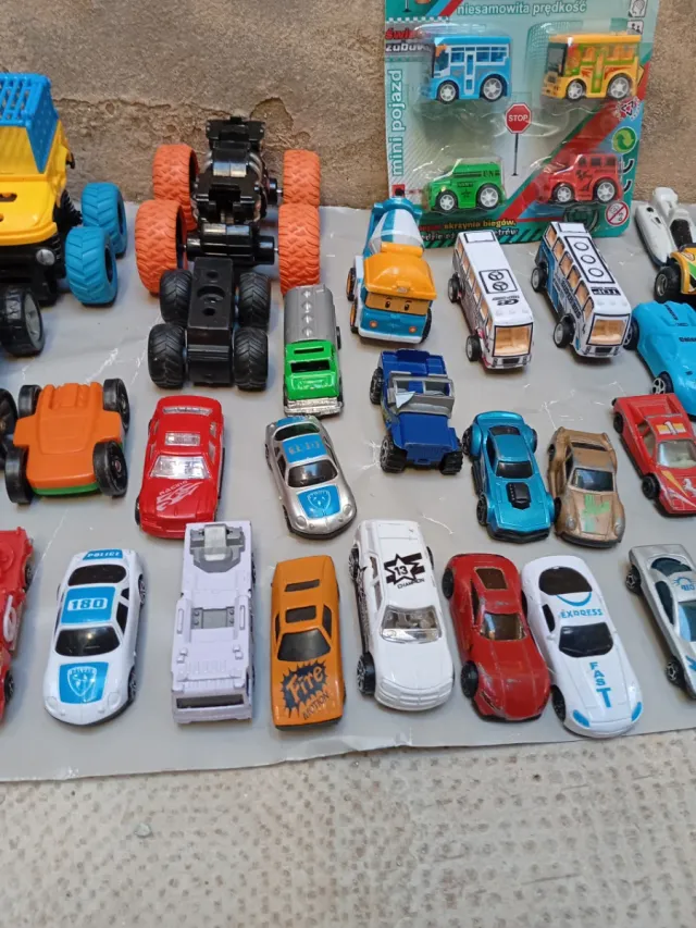 Lote Coches Plástico Juguete