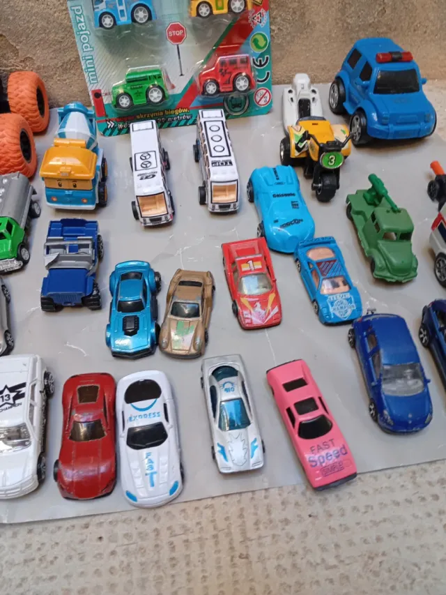 Lote Coches Plástico Juguete