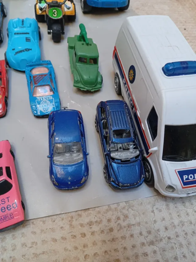 Lote Coches Plástico Juguete