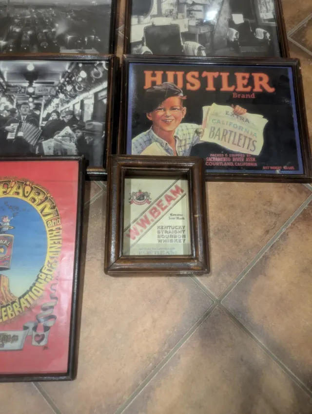 Cuadros vintage: bar tematico