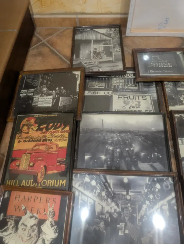 Cuadros vintage: bar tematico