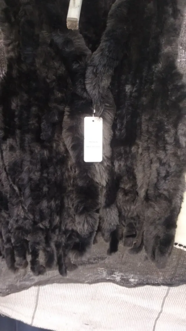 Chaleco imitación conejo precio por unidad