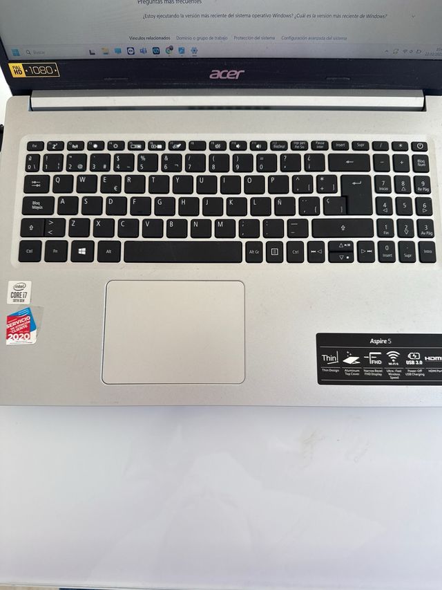 Portátil Acer Aspire A515-54 Intel Core i7