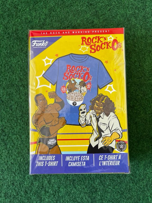 Camiseta WWE x Funko Rock'n Sock's Talla M