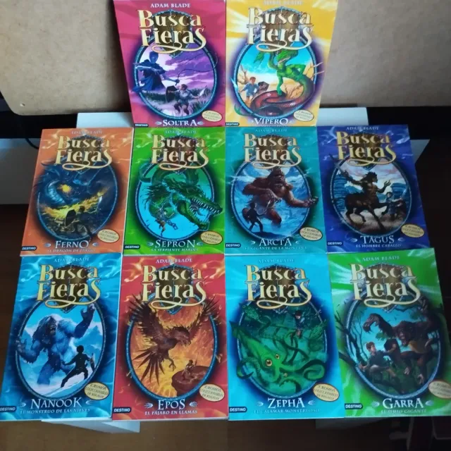Colección libros Buscafieras 1-10
