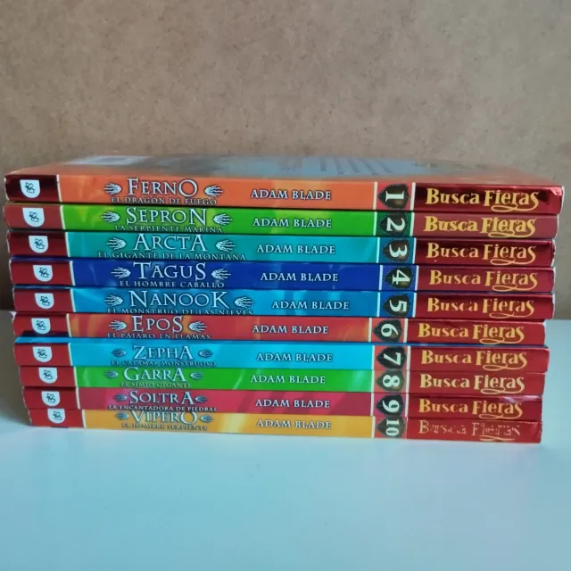 Colección libros Buscafieras 1-10