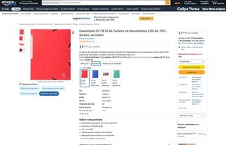 Caixa com 25 capas Exacompta Elba Tam A4 (245)