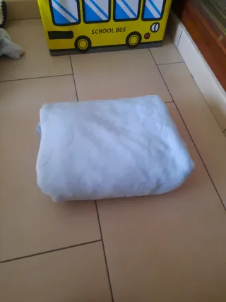 Manta cuna coralina suave