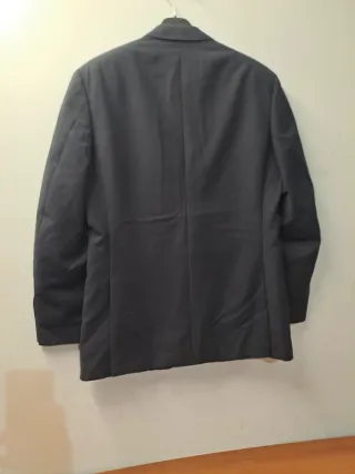 Americana Burberry Negra Hombre