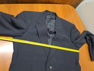 Americana Burberry Negra Hombre