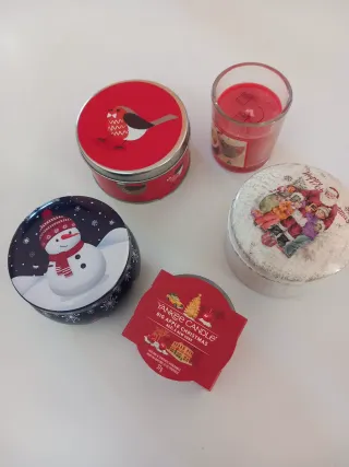 Candele Natalizie Nuove 5 pezzi