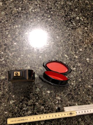 Orologio da tavolo decorato Made in Swiss