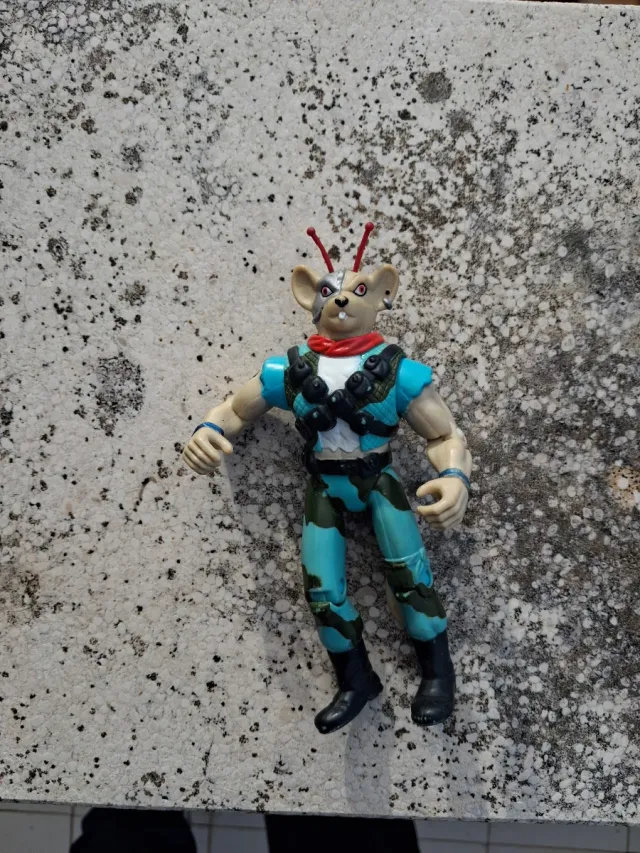 Personaggio action figure tnt