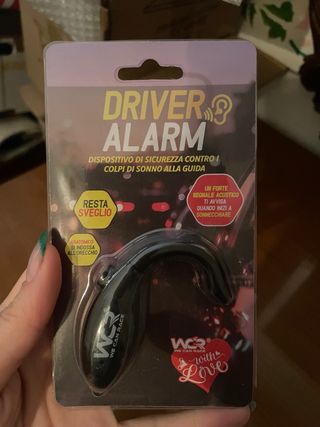 Driver alarm