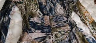 Vestido Zara estampado manga larga