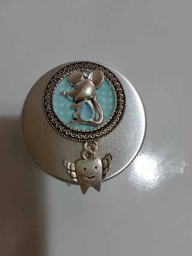 Cajita Guarda Dientes Ratón y Diente