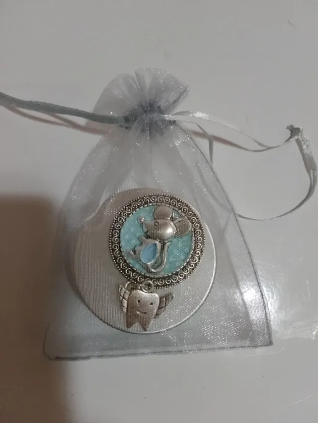 Cajita Guarda Dientes Ratón y Diente