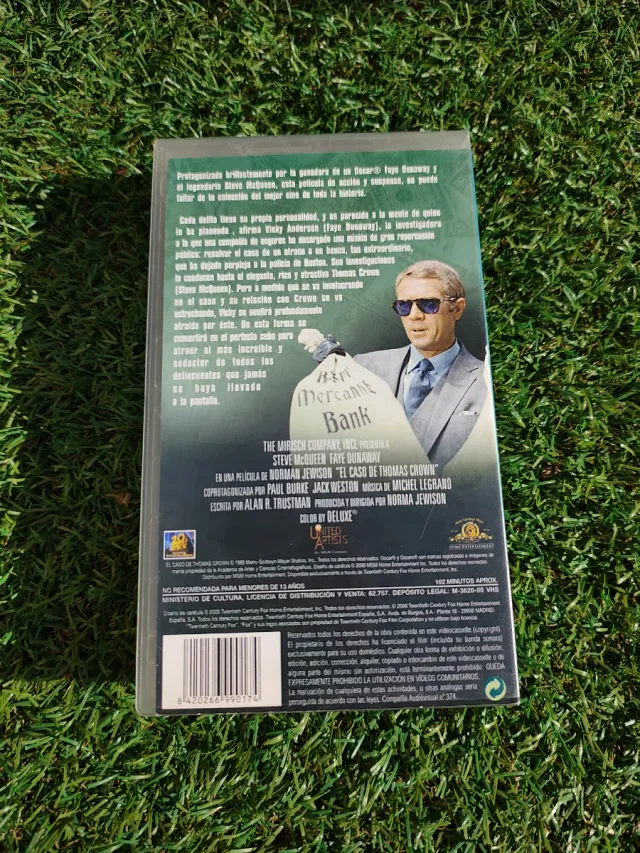 VHS El Caso de Thomas Crown (Español)