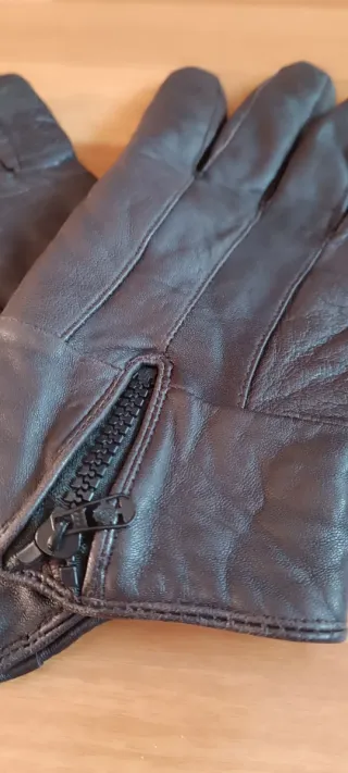 Guantes de piel para hombre