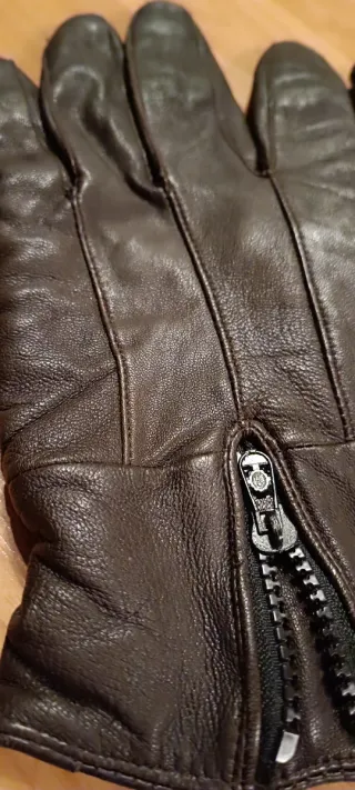 Guantes de piel para hombre