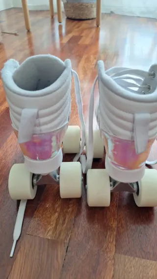 Patines Oxelo blancos talla 29