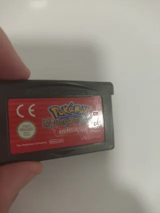 Pokemon Mundo Misterioso Equipo Rescate Rojo GBA